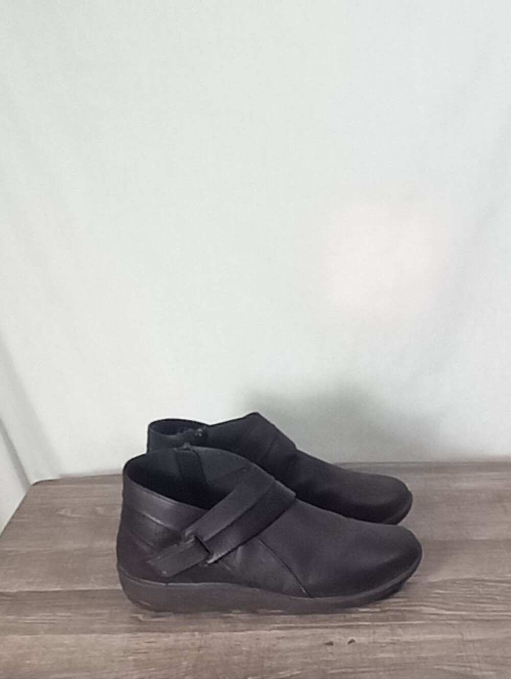 Clarks Cloudstepper Black Sillian Rani Ankle Bootie Size 8.5W